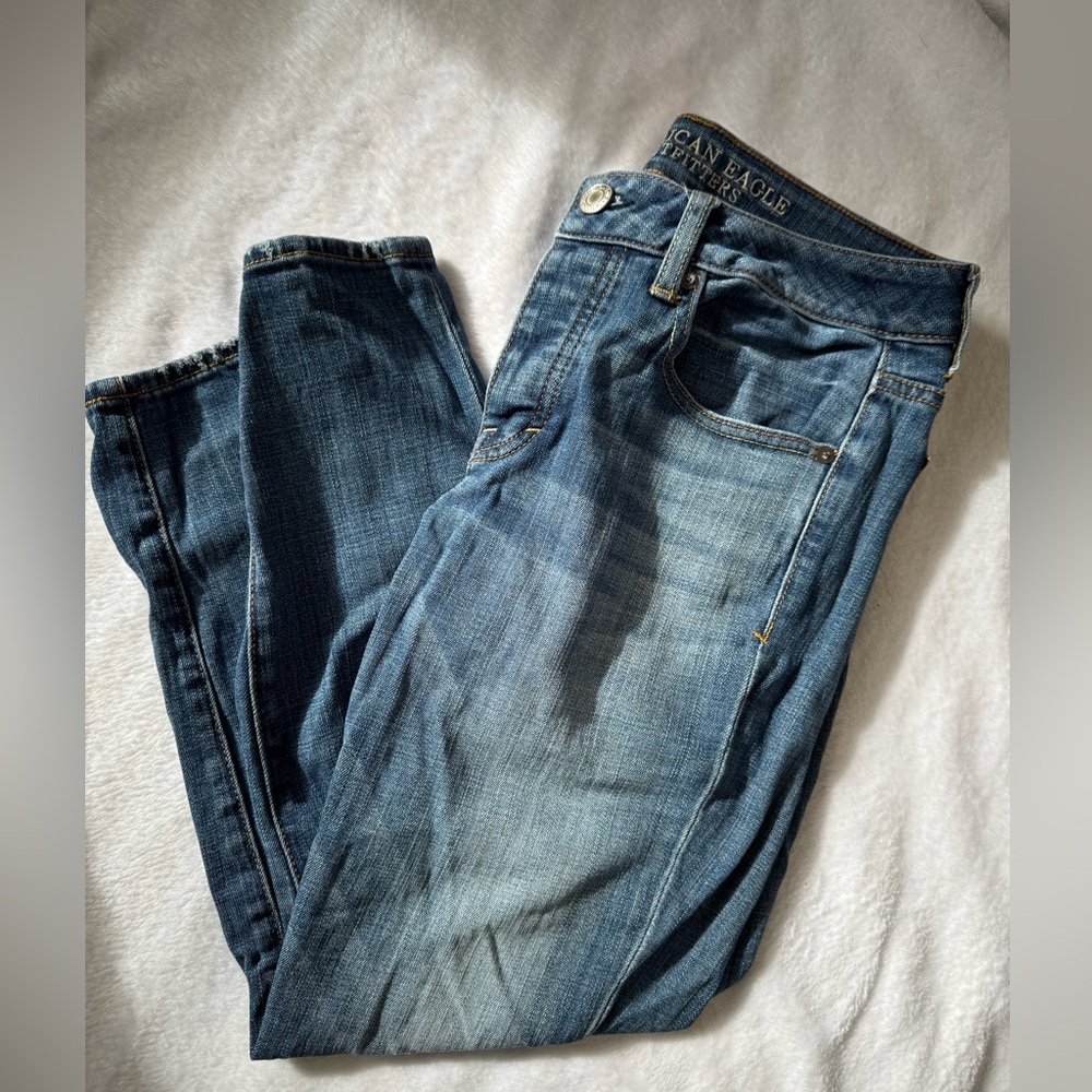 Women’s American Eagle Button Fly Skinny Jeans